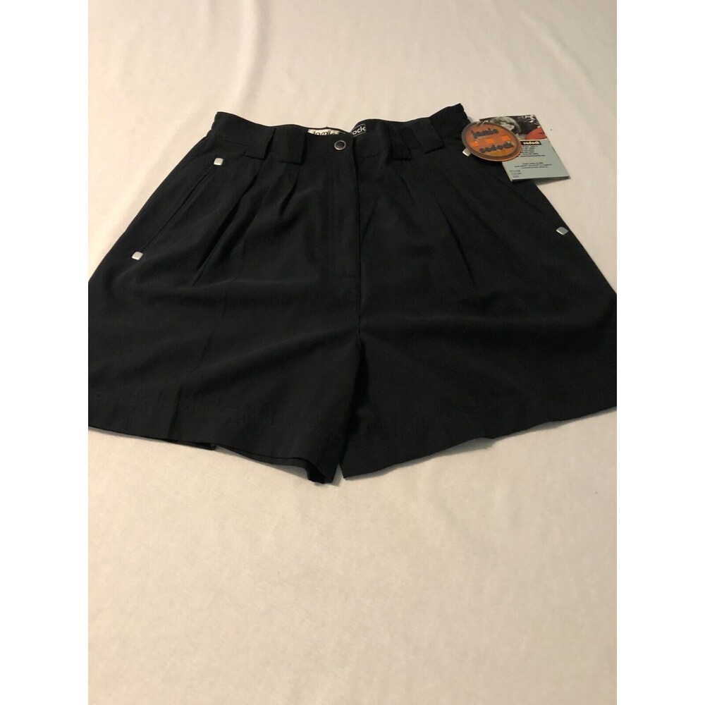 Jaime Saddock Women's Shorts Luxurious Black Dock Short Size 6 NWT